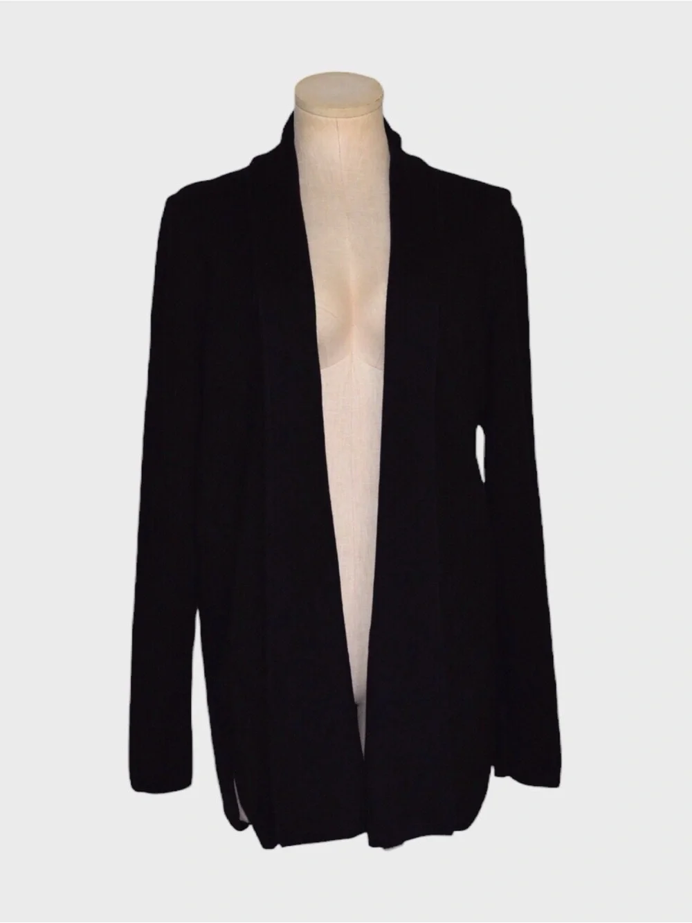 J Crew 100% Cotton Open Front Longline Cardigan